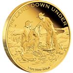 "The Land Down Under - Zlatá horečka 2014 1/4 OZ - Líc